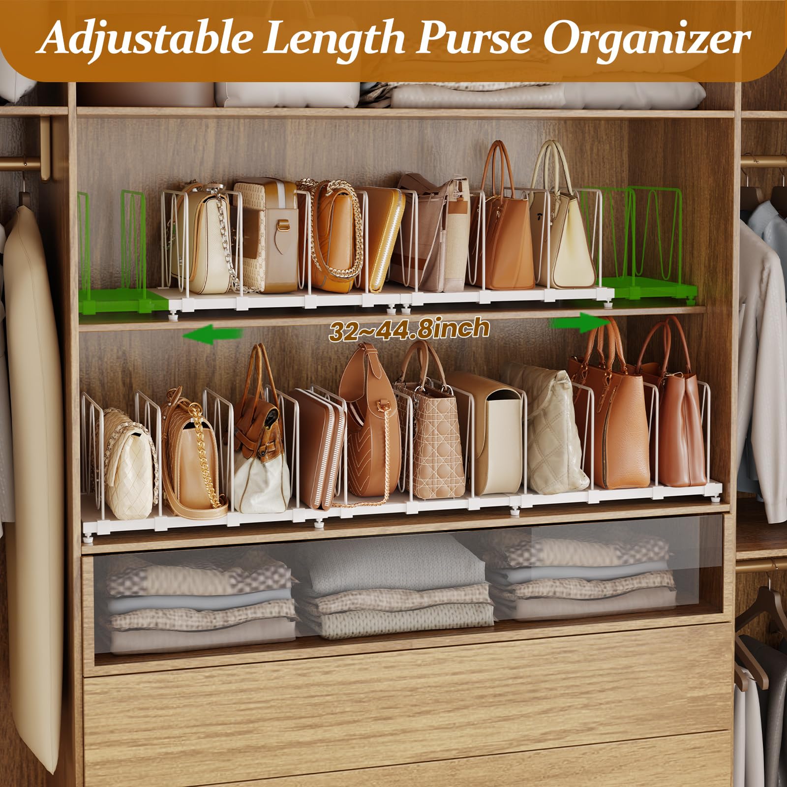 Dmevkic modular sections allow quick reconfiguration for drawers.