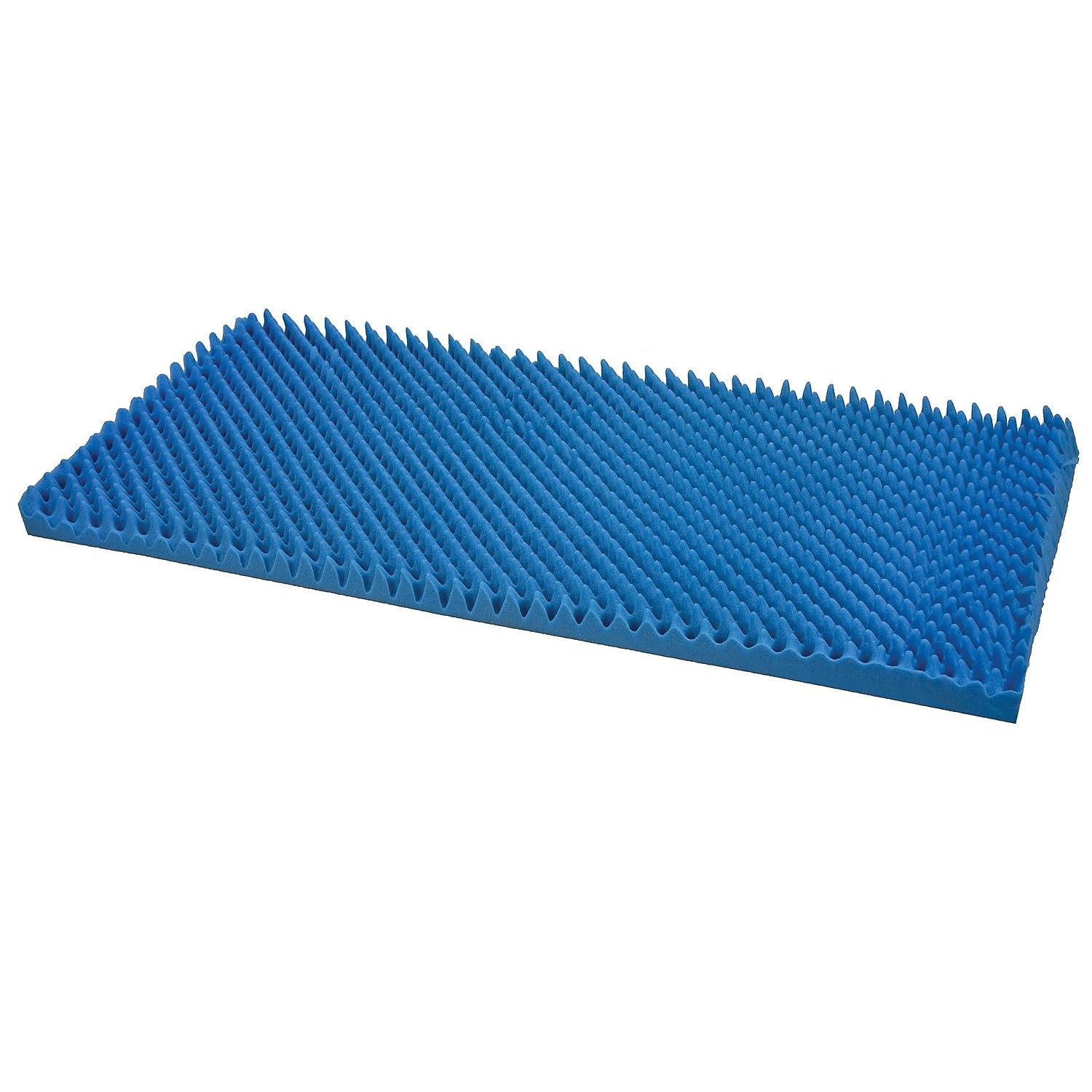 DMI foam pad expansion demonstrating full thickness after resting
