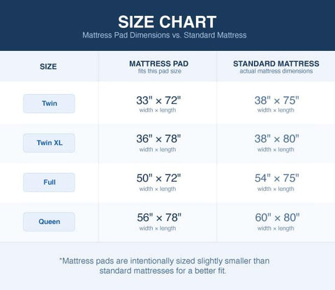 DMI Twin XL layer safeguards mattress from dust and spills