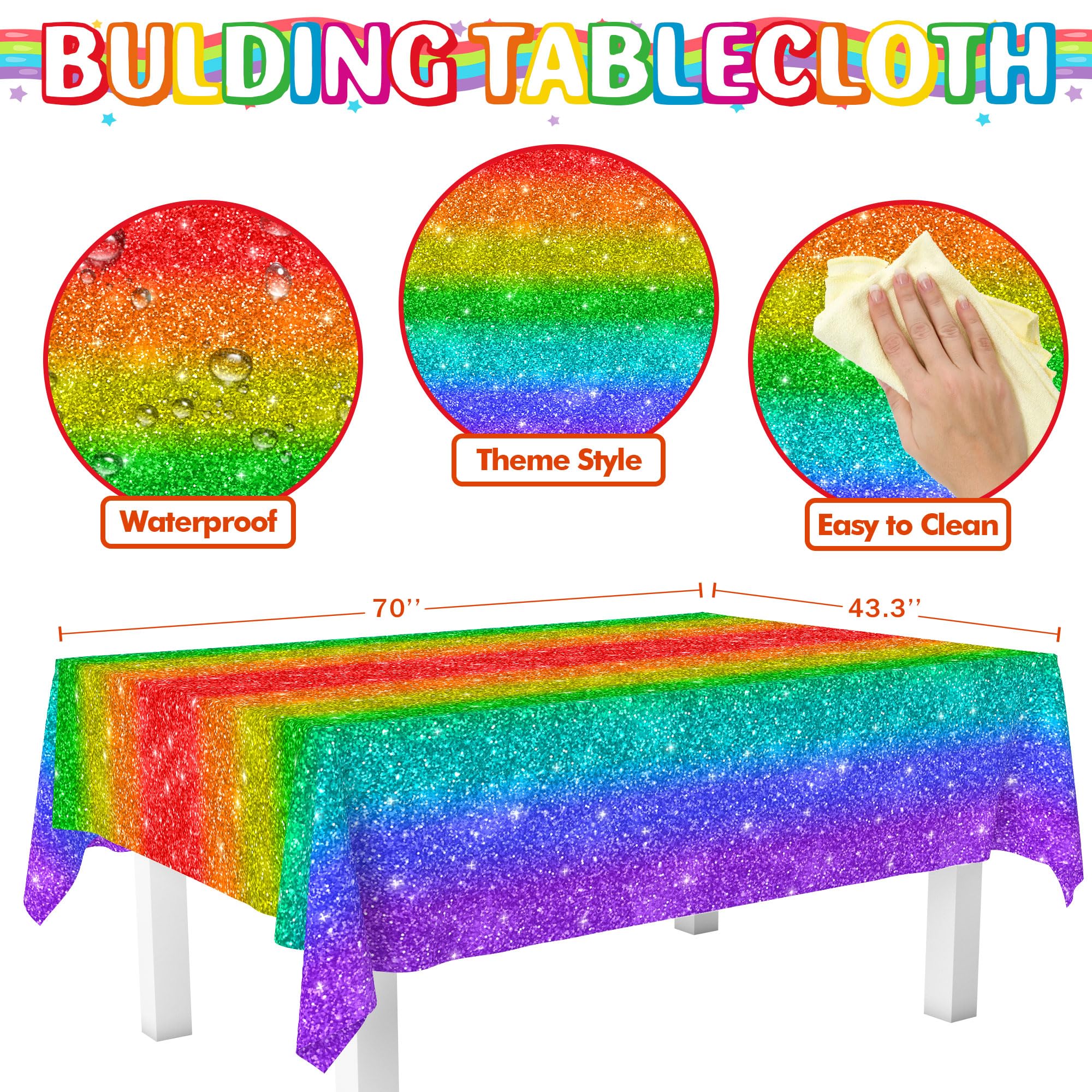 DMIGHT Rainbow cups hold drinks in style during celebrations