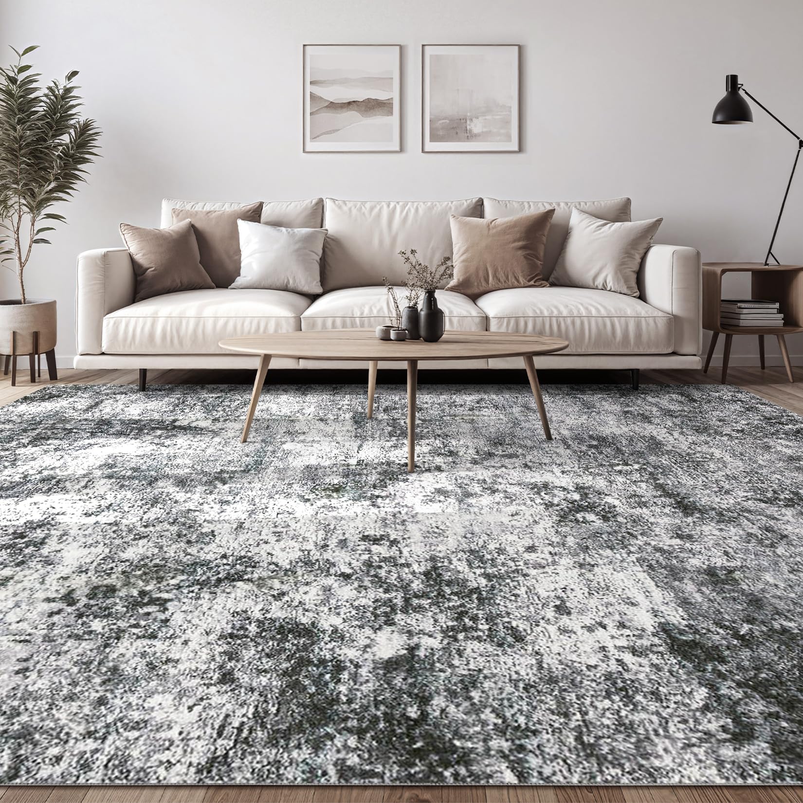 DMOYEST bedroom setup with the rug for cozy ambience