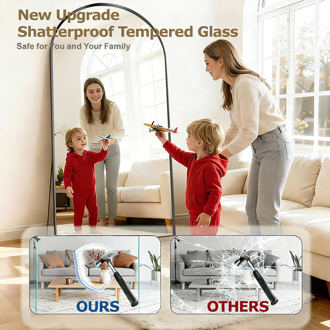 DMWOODFL clear HD reflection improves room brightness and visibility