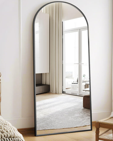 DMWOODFL cloakroom entryway mirror for quick checks on the go