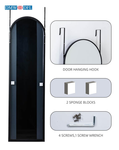DMWOODFL tempered glass provides clear, durable reflections