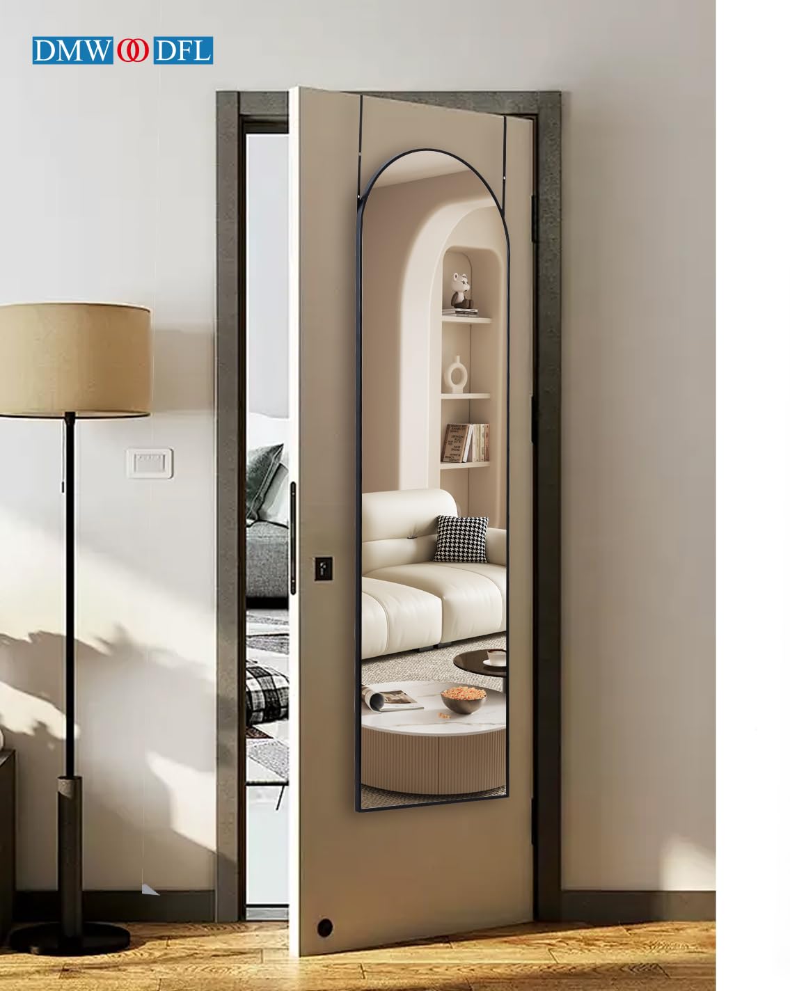 DMWOODFL can be mounted vertically or horizontally for flexible placement