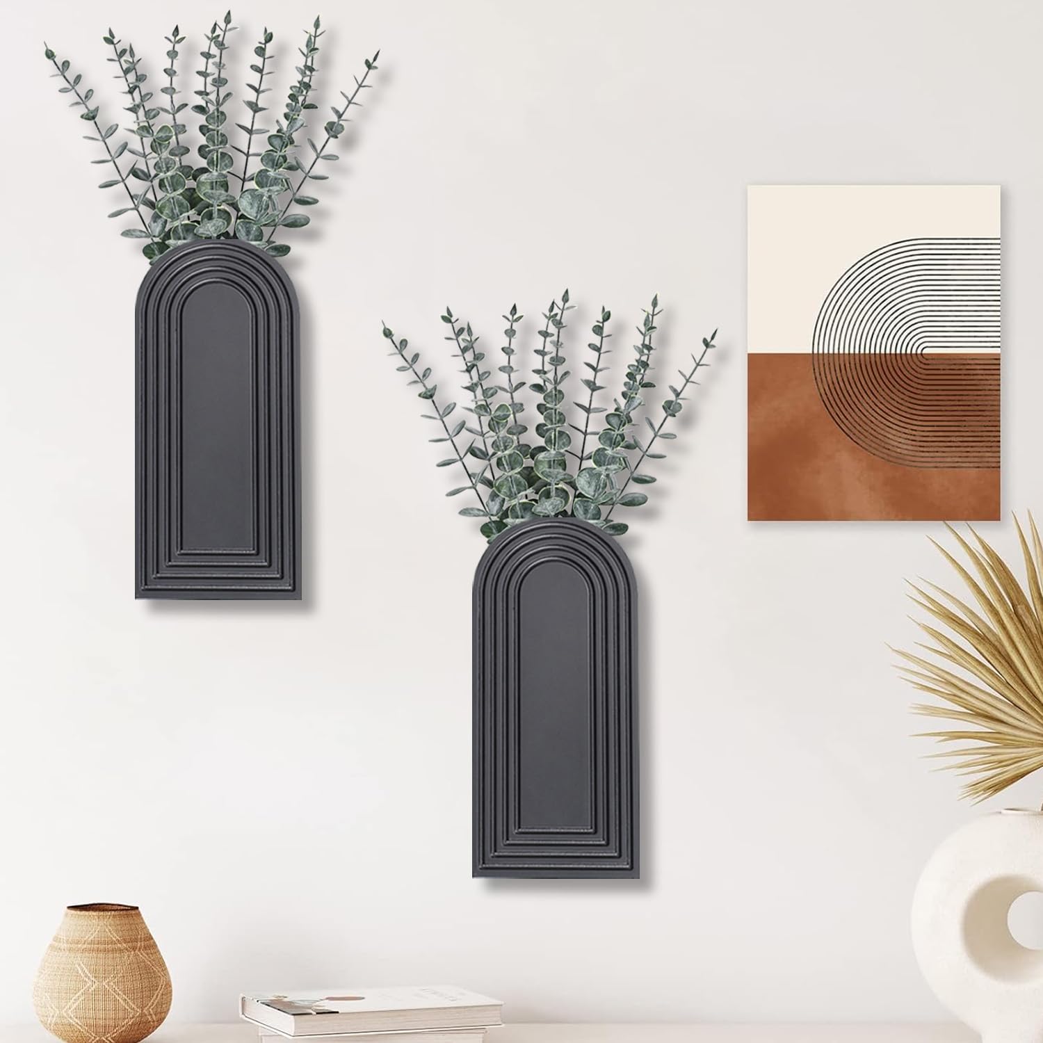 Dnnnii eco-friendly wood wall piece suits boho and minimalist styles.