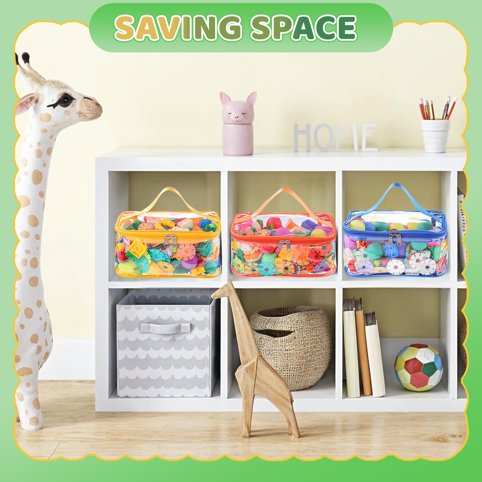 Dntorx multi-purpose toy storage bag suitable for travel and home use
