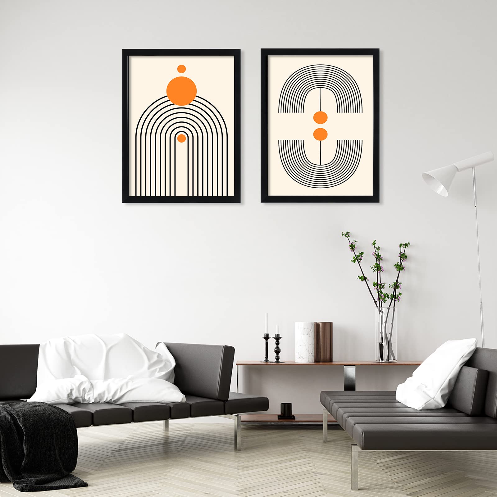 DOAI ART backboard with sawtooth hangers for easy mounting