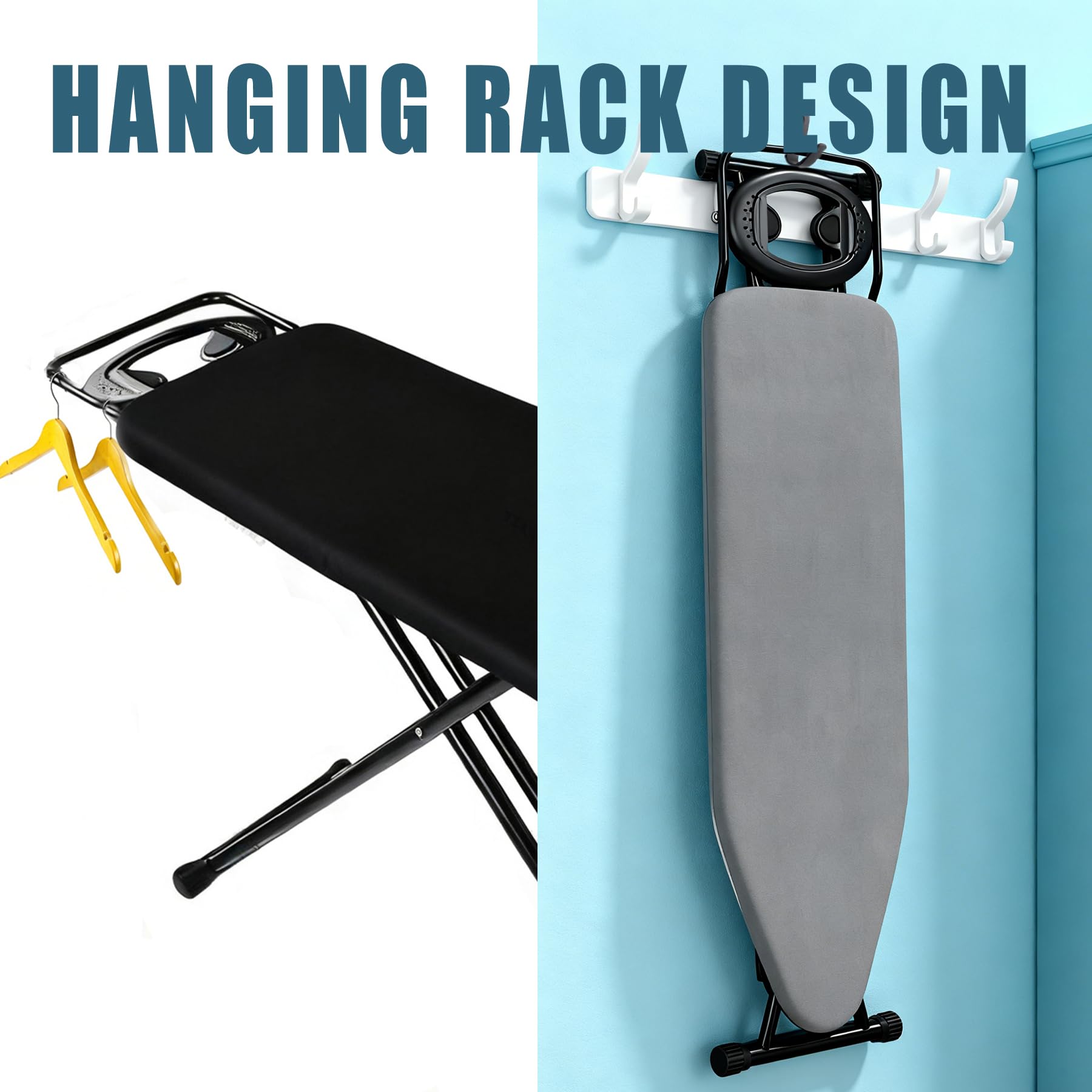Doardire ironing board adjustable height lets you tailor setup