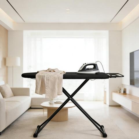 Doardire ironing board mesh ironing area enhances steam flow for easy wrinkle removal
