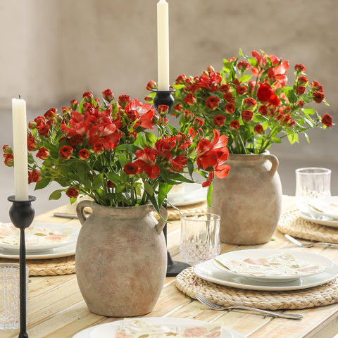 Dobbyby vase showcasing pampas grass for natural charm