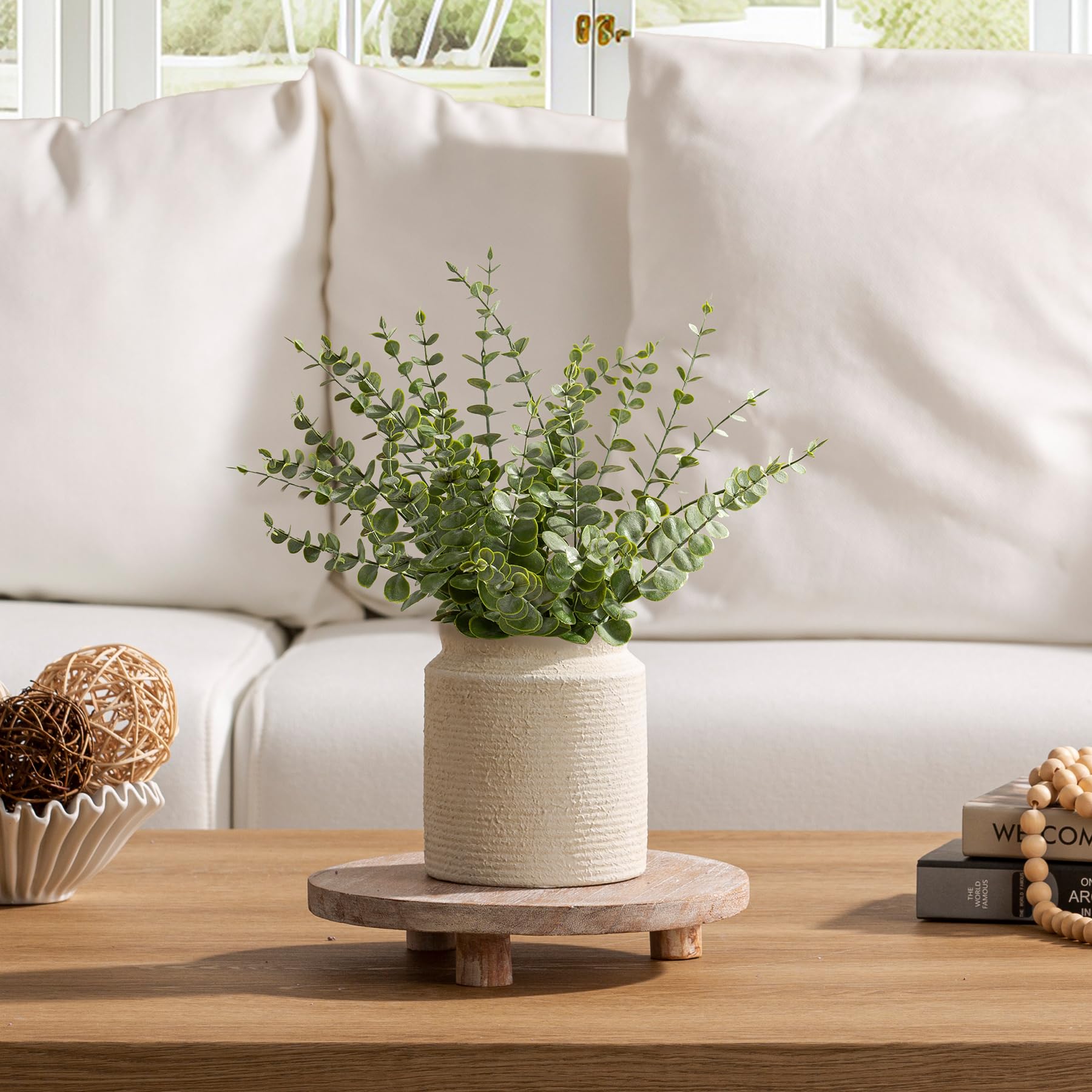 Dobbyby vase makes a versatile statement piece for boho or cottagecore decor.