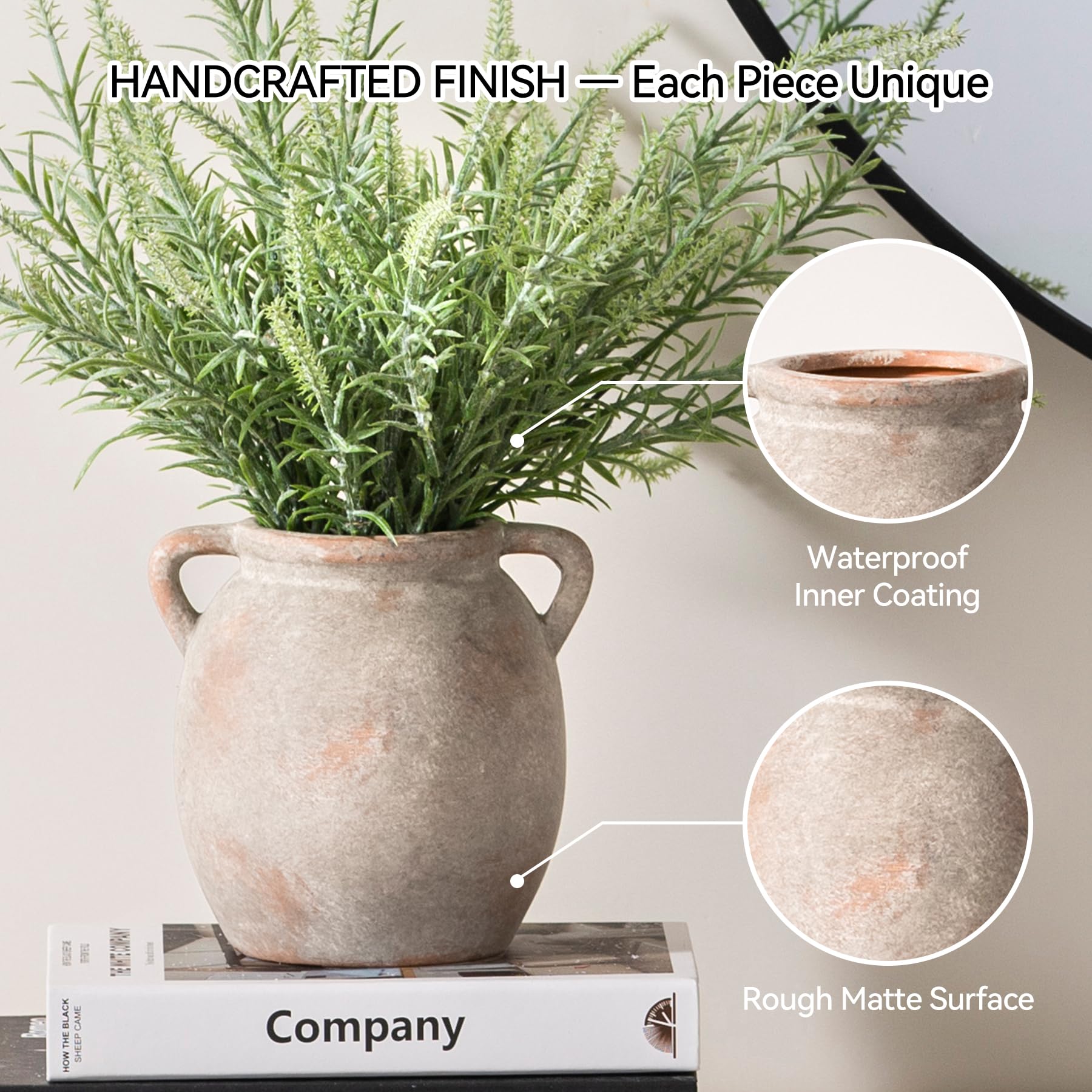 Dobbyby vase on table centerpieces elevates living room styling.