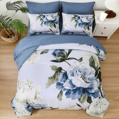 Dobuyly queen fitted sheet close-up shows soft microfiber for all-season comfort