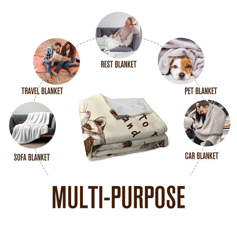 DOCRAGI blanket used in car for road trips