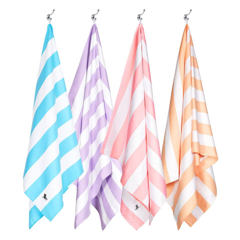 Dock & Bay multicolour summer design for versatile beach style.