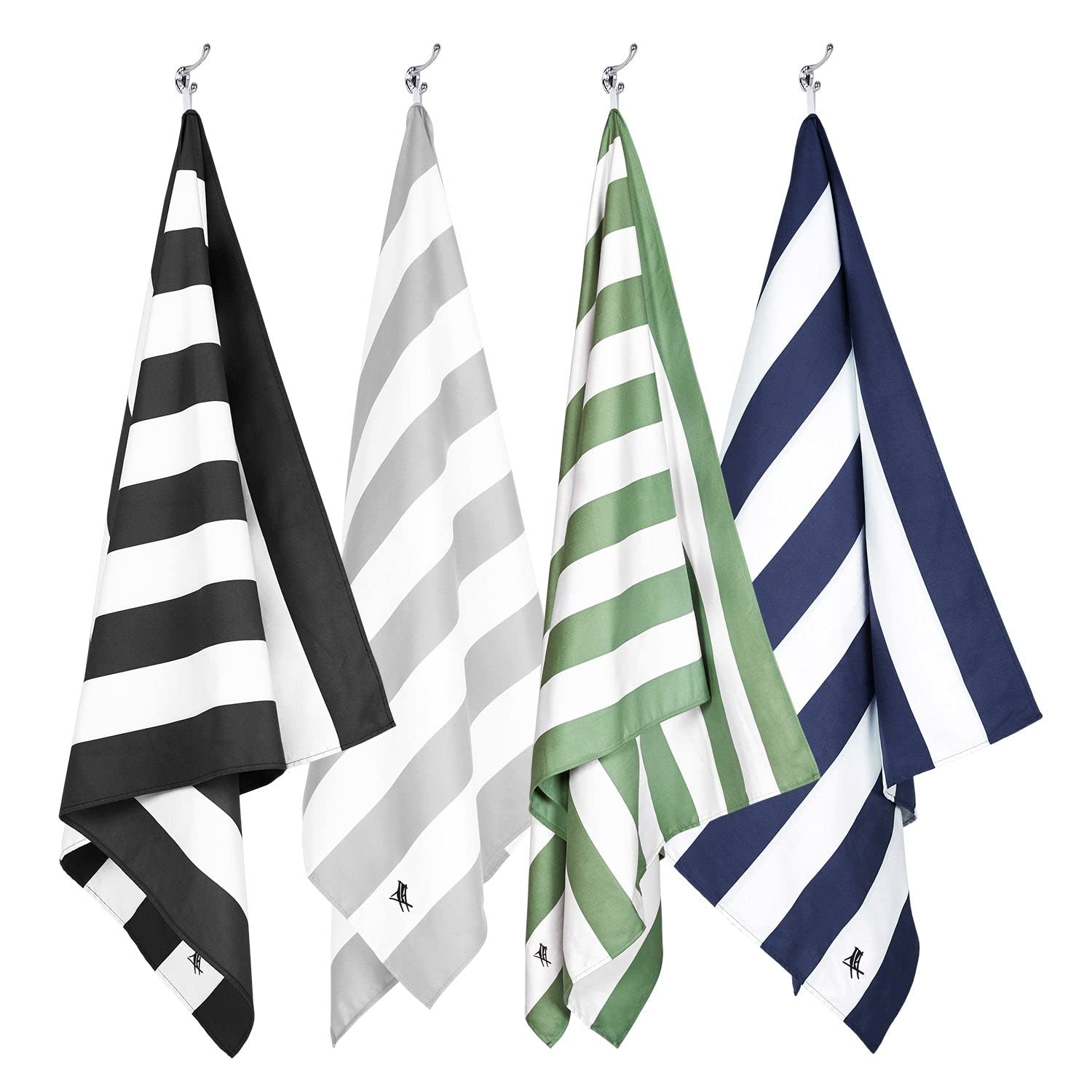 Dock & Bay Beach Towel includes bag for easy packing.