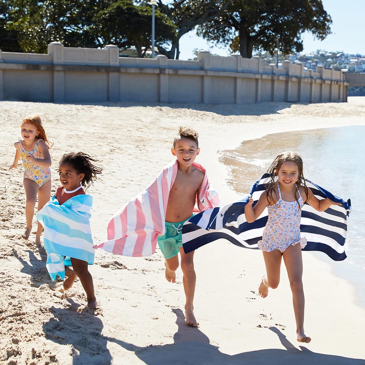 Dock & Bay compact lightweight towel packed for travel