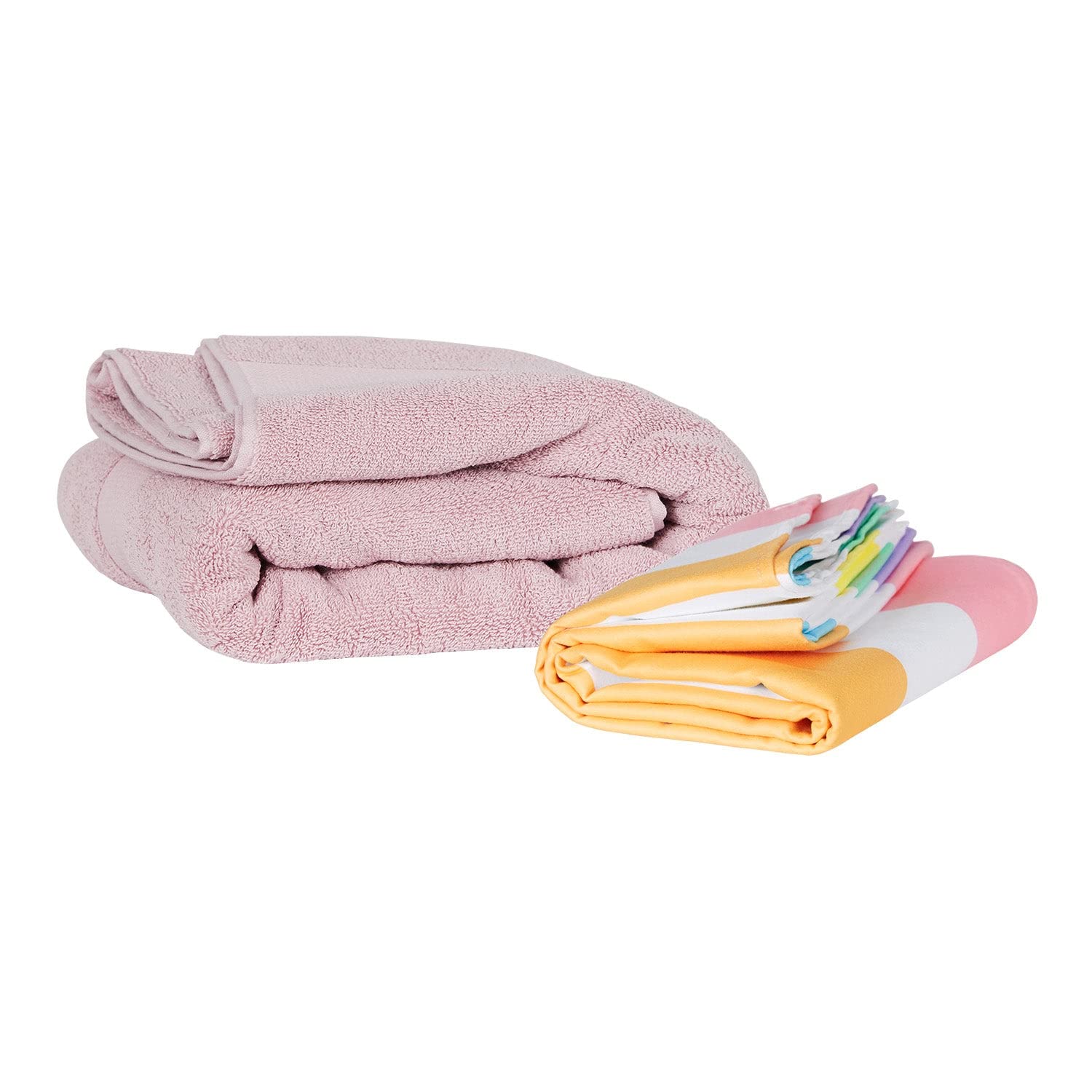 Dock & Bay unicorn waves towel sand-friendly for beach days