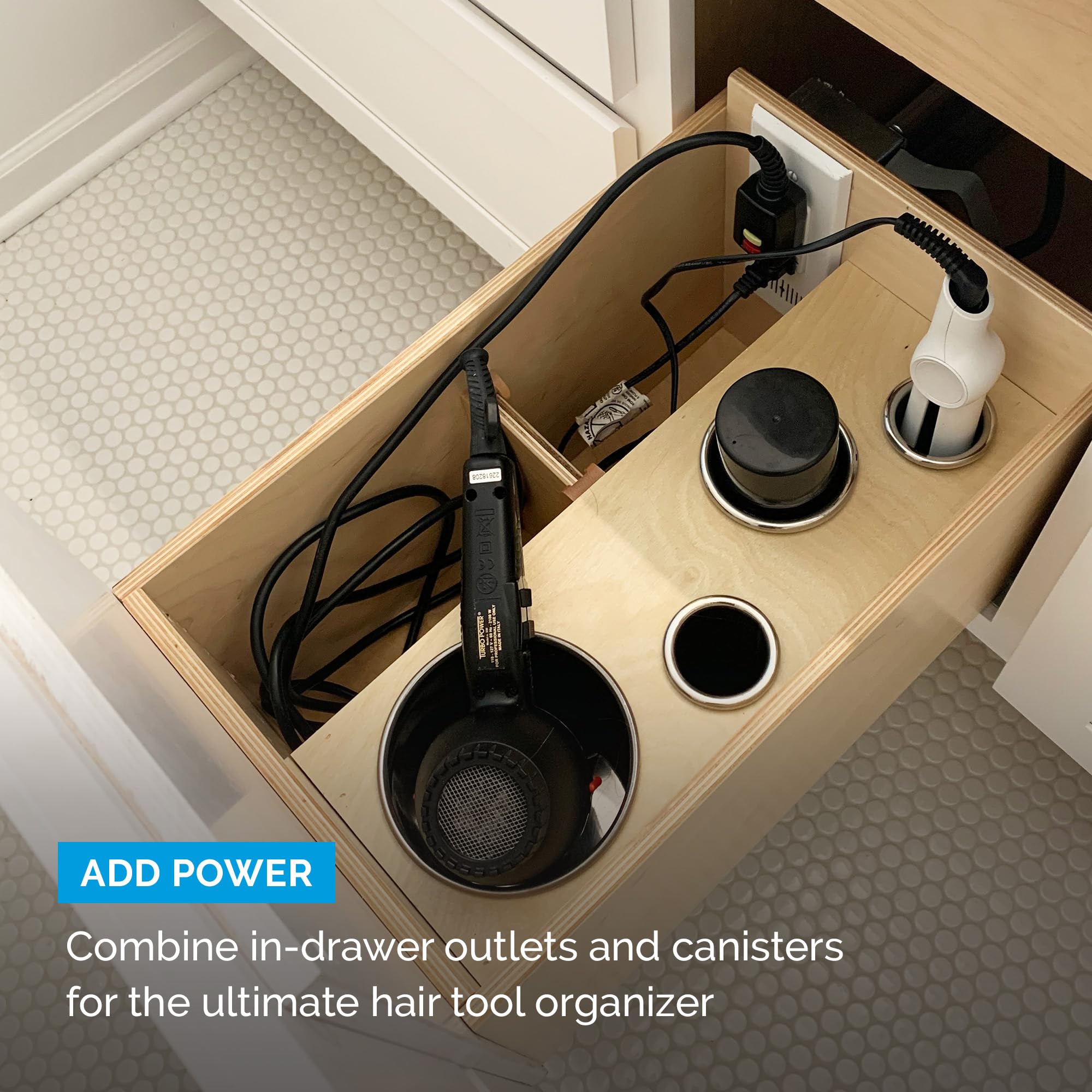 Docking Drawer rapid heat dissipation supports safe storage during use.