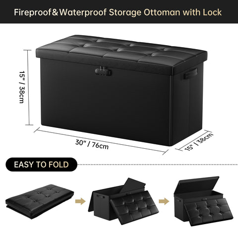 DocSafe built-in combination lock feature for added security