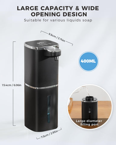DODO MEKIA reservoir view highlights 400 ml capacity and easy refilling