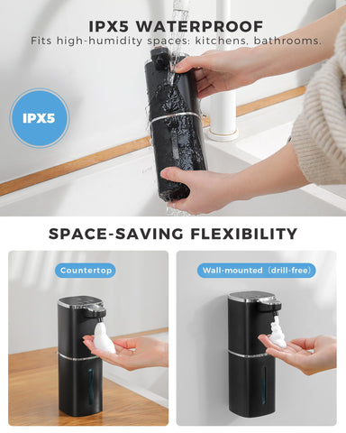 DODO MEKIA wall mount option demonstrates cordless tool free installation