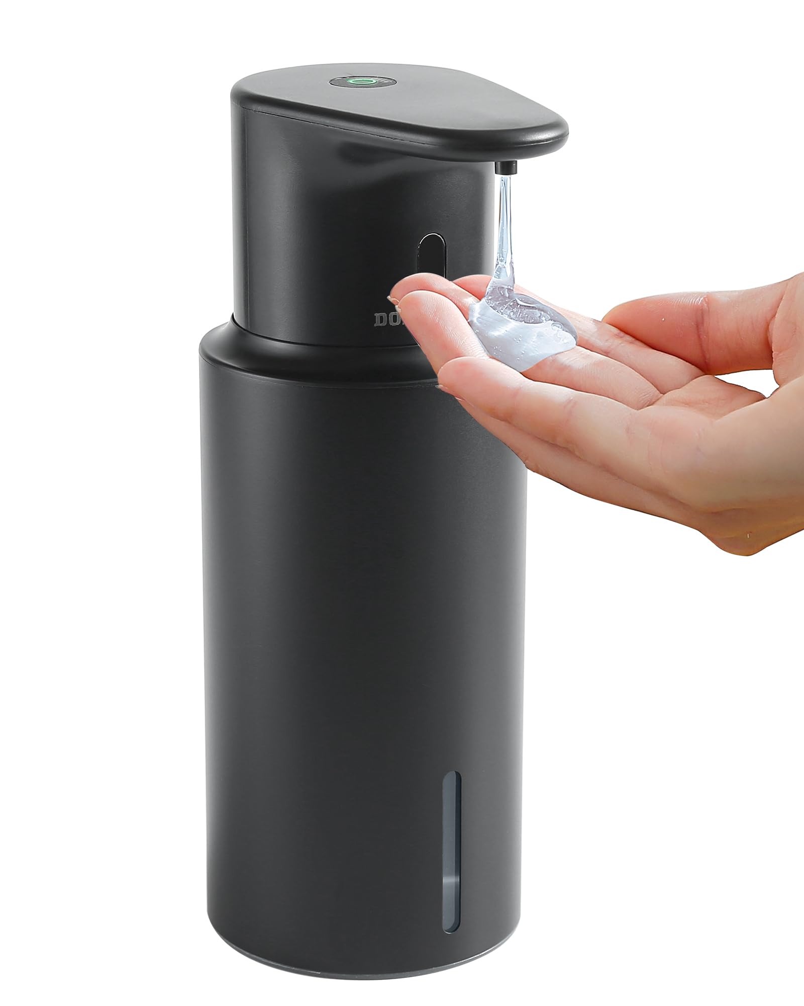 DODO MEKIA automatic dispenser front view in stainless steel for a hygienic kitchen.