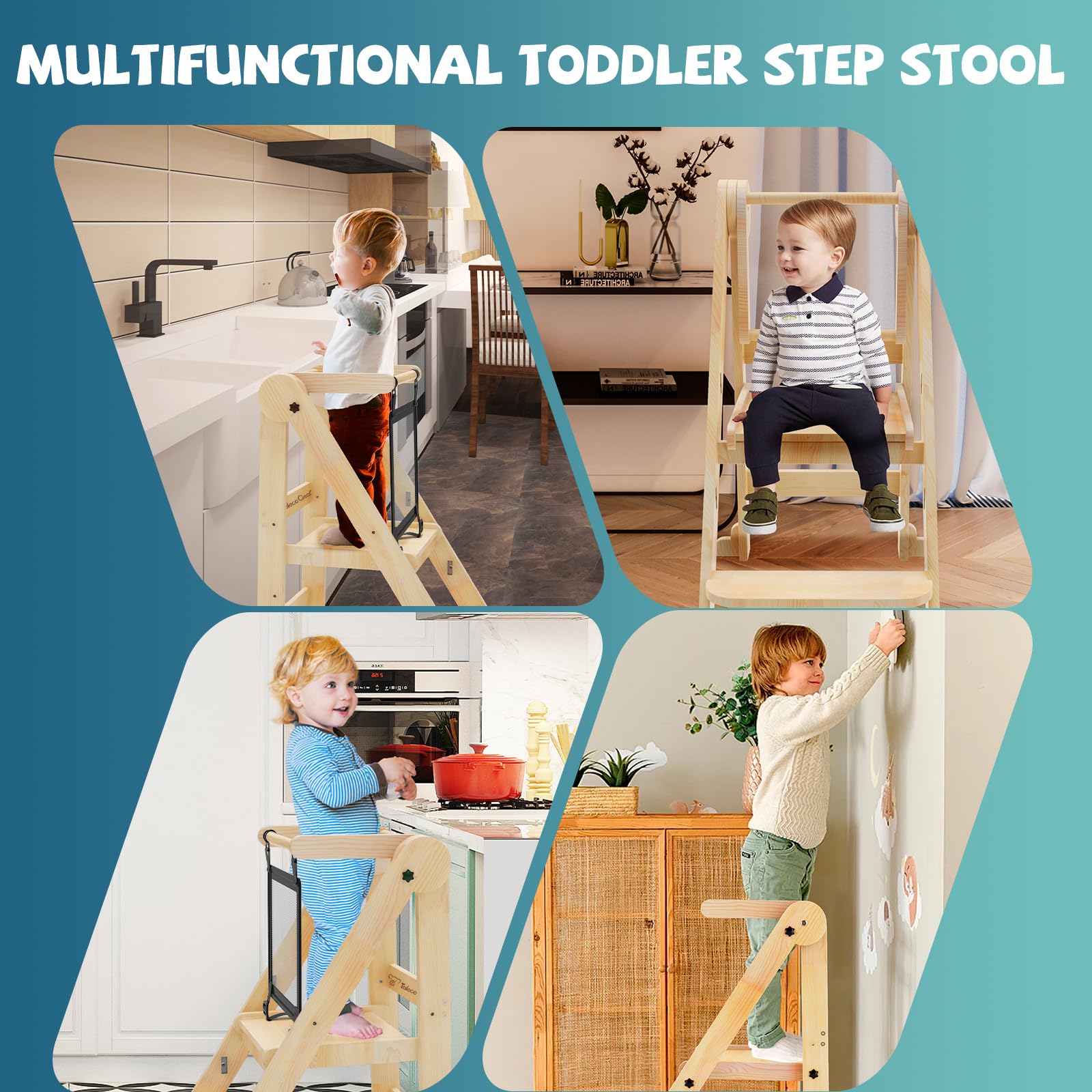 Doerpuz foldable tower compact storage aids neat spaces when not in use.