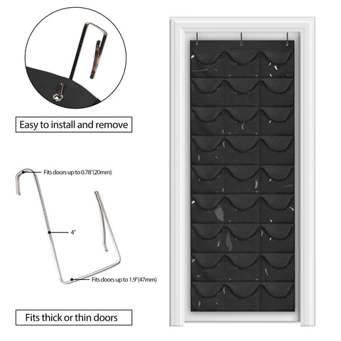 Dofilachy hat rack visible pockets allowing quick color/style choice