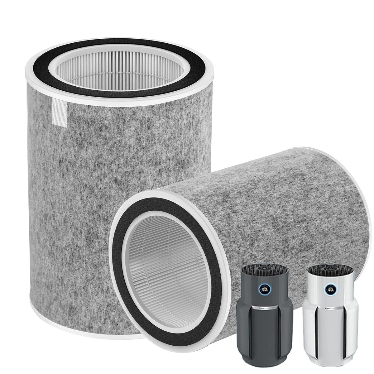 Doifyn 2-pack HP201/HP202 filter for Shark purifiers enhances air purification.