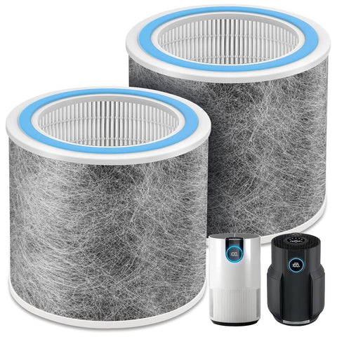 Doifyn HP102 2-pack replacement filter for Shark purifiers improves air quality.
