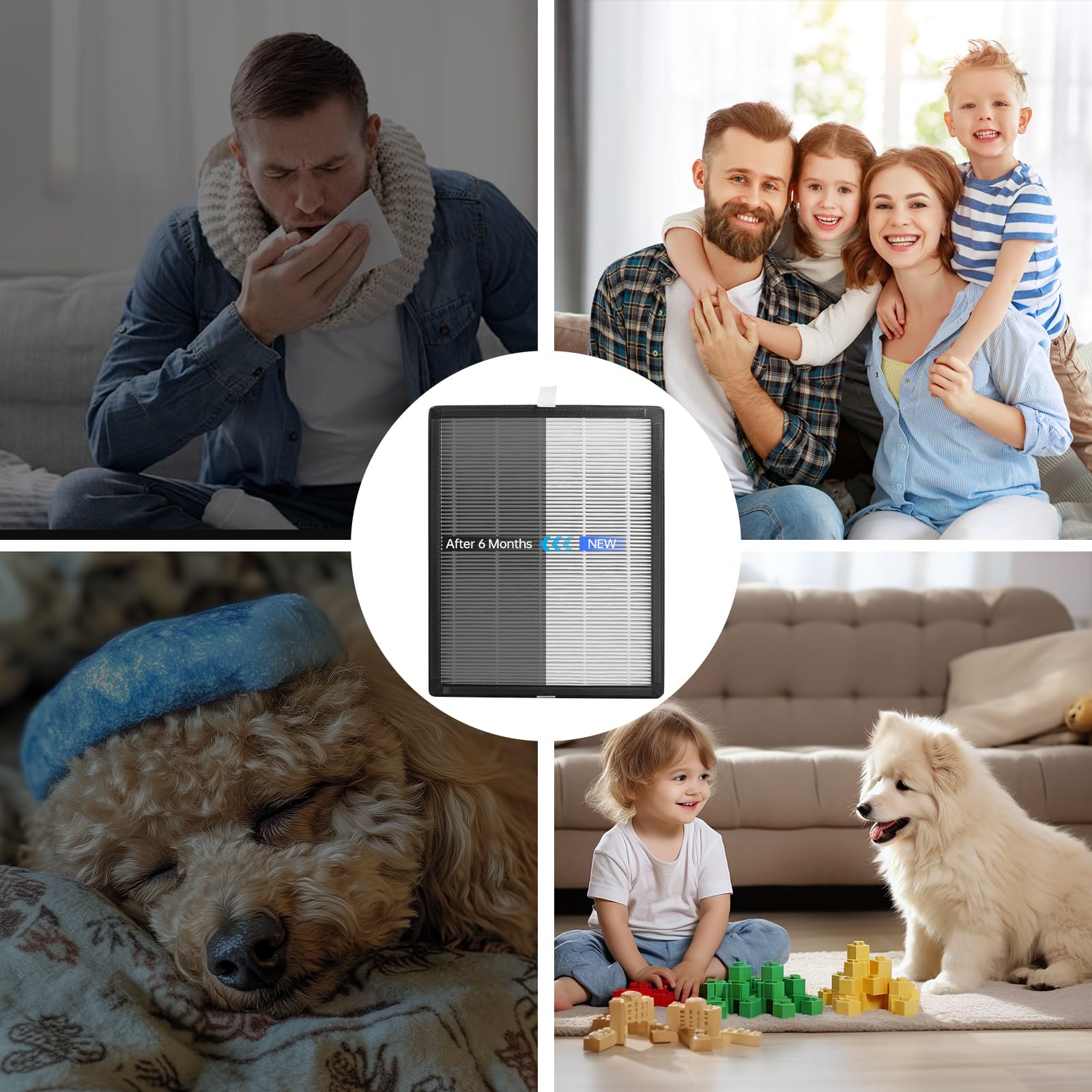 Doifyn KJ190L easy installation makes filter changes quick and straightforward.