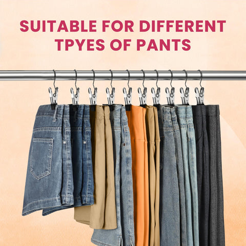 DOIOWN dual-hanging closet hangers maximize space and organization.
