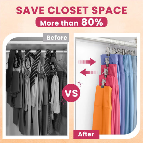 DOIOWN stainless steel clip hangers resist rust and protect fabrics.