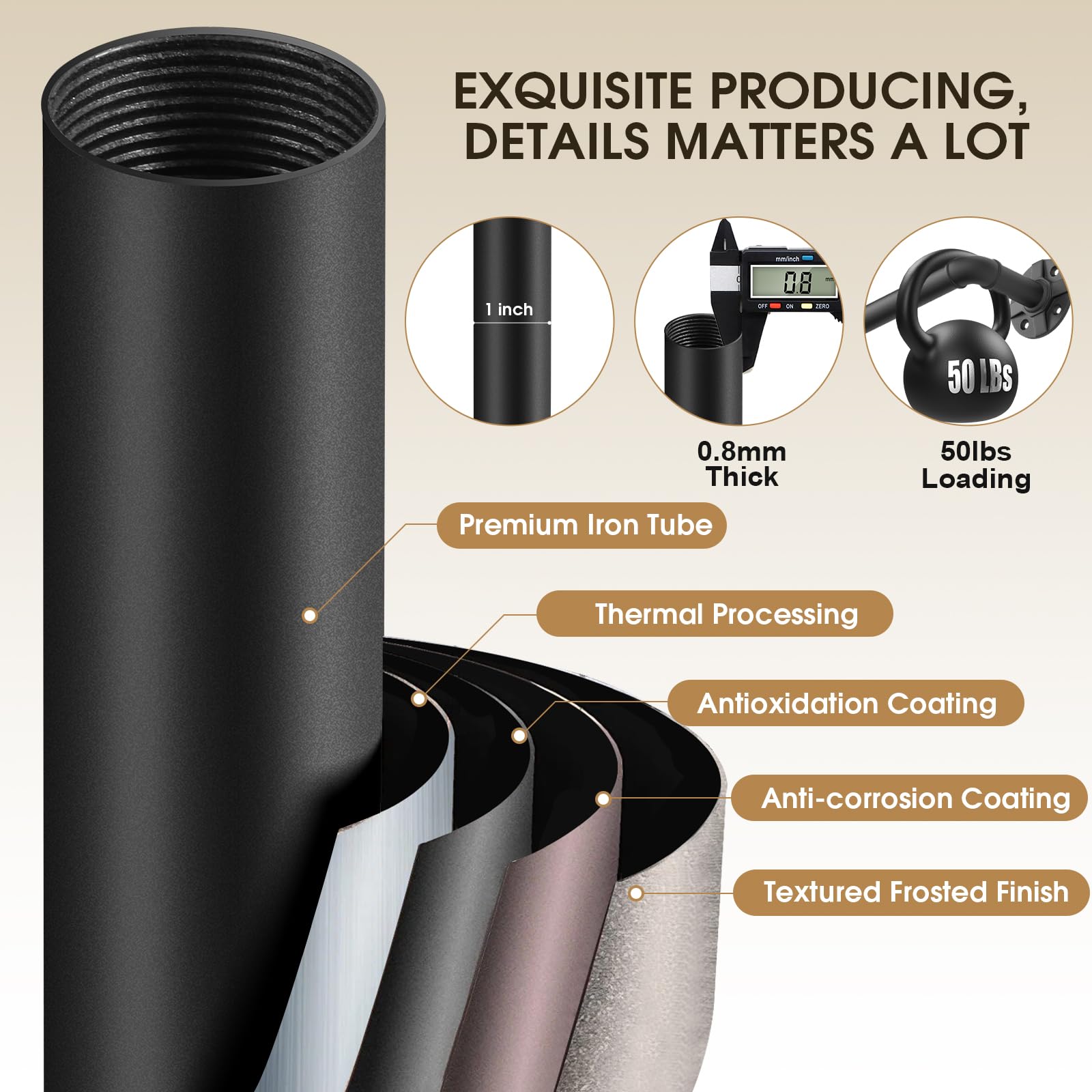 DOJUWIN ceiling-wall-mount hardware allows versatile installation.