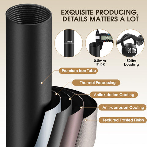 DOJUWIN inner thread connectors provide invisible seams.