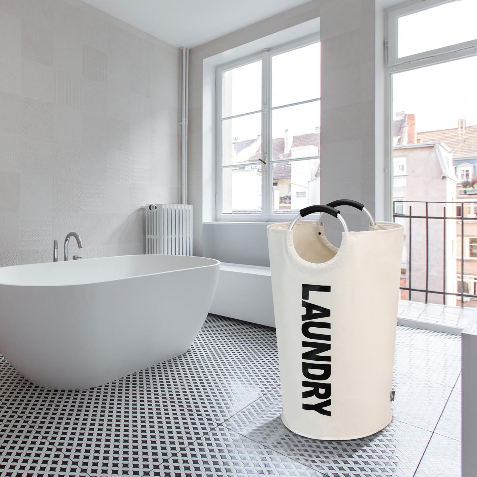 DOKEHOM 125L beige capacity suitable for large loads