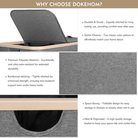 Foldable collapsible design for compact storage