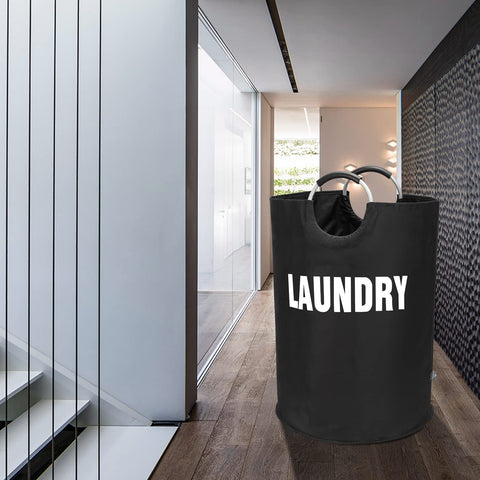 DOKEHOM 160L XXL laundry basket care tip wipe clean avoid machine wash.