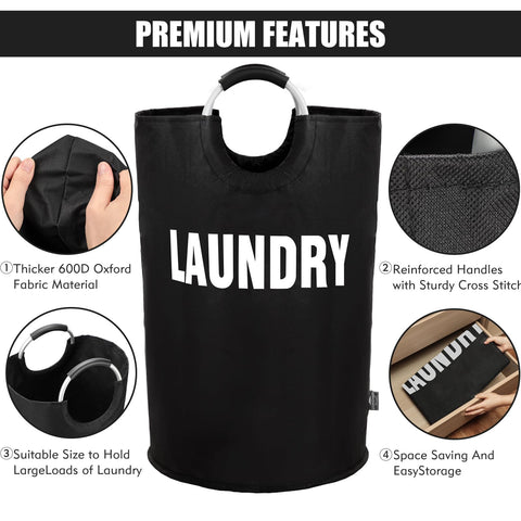 DOKEHOM 160L XXL basket ideal for closets, offices, and dorms.