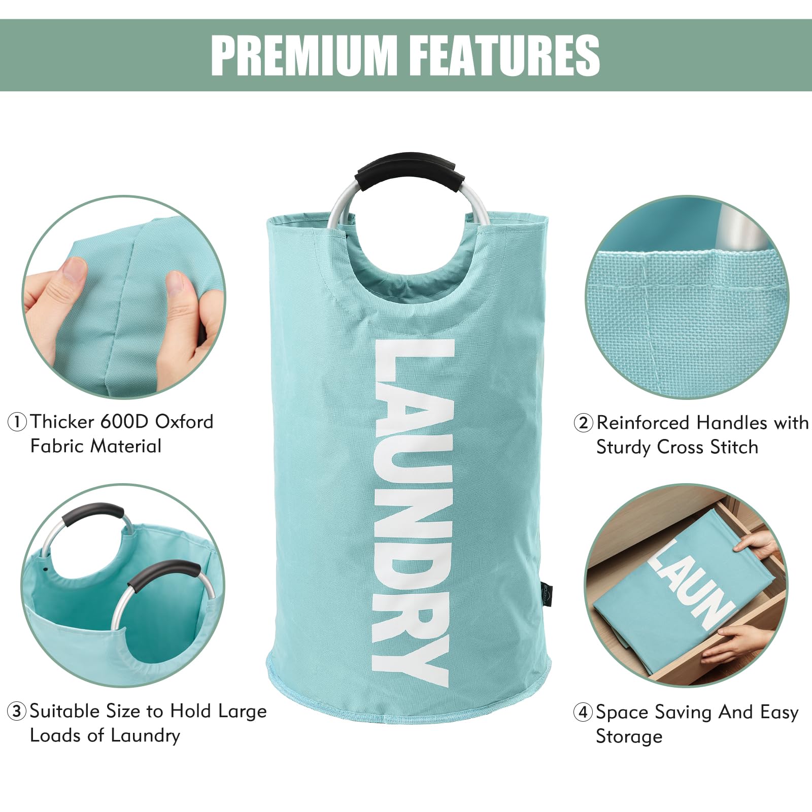 Ideal for closet, table, and office storage