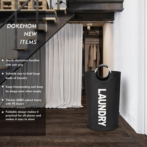 DOKEHOM soft grip handle for comfortable carrying.