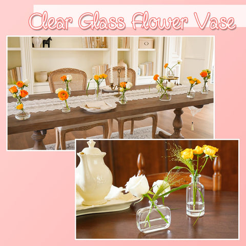 DOLEEYAE bud vases offer style-adaptive decor for weddings and homes
