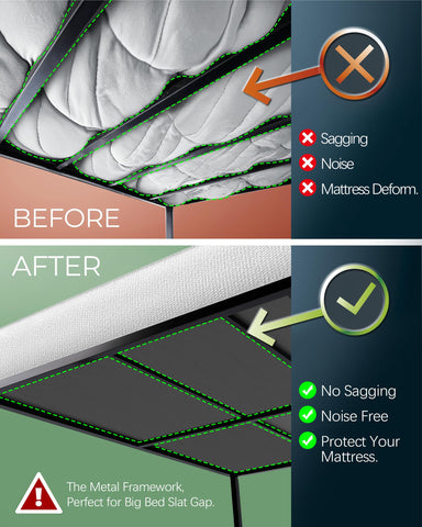 Doletaitan bunkie board folds flat for easy setup and storage