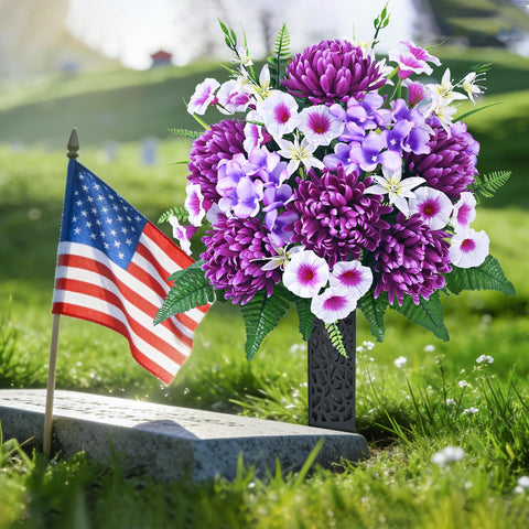 Dolicer UV-resistant petals stay bright for long-lasting remembrance