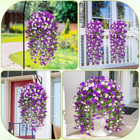Dolicer decor-friendly outdoor flowers for porch, balcony, gazebo