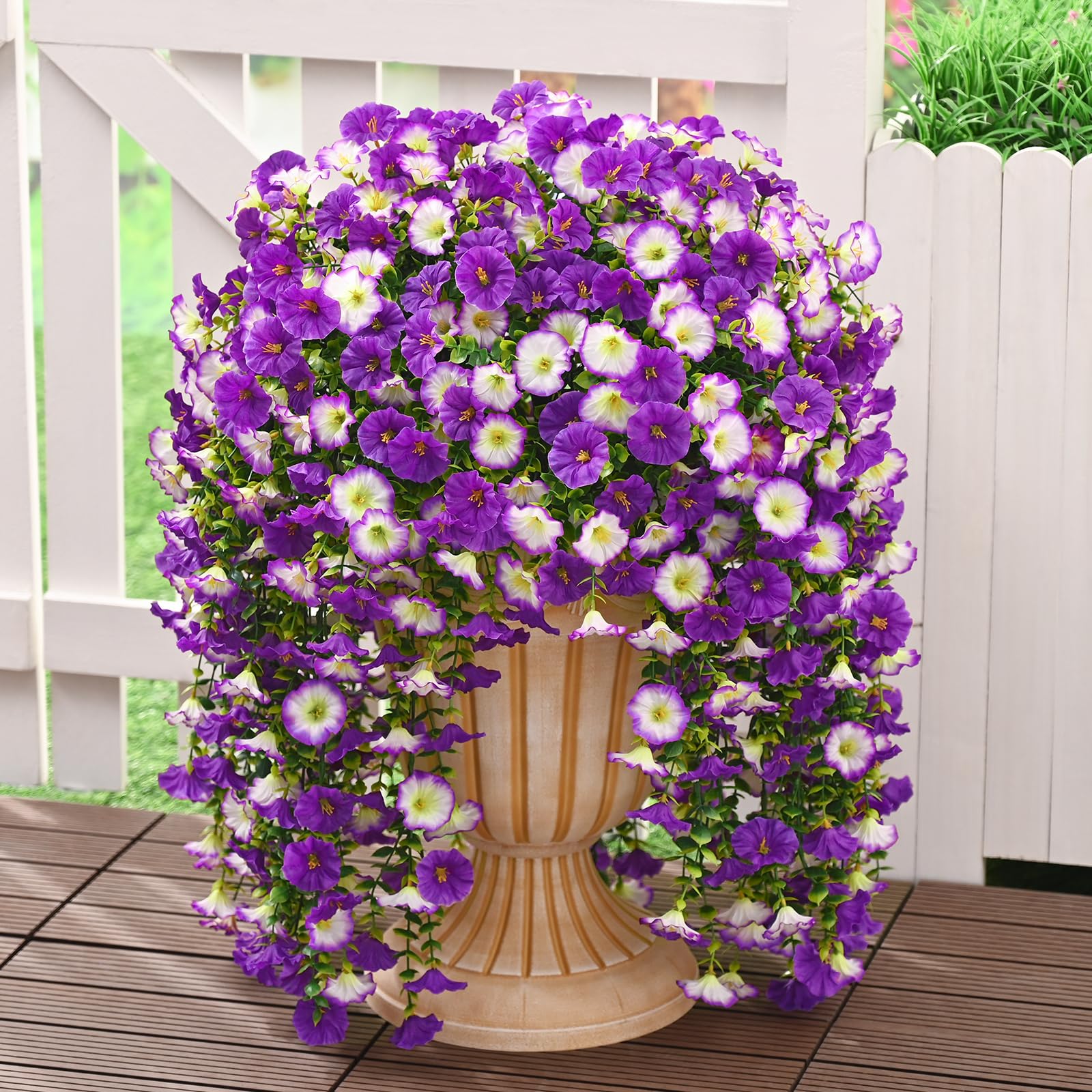 Dolicer look real outdoor flowers enhance curb appeal with zero upkeep