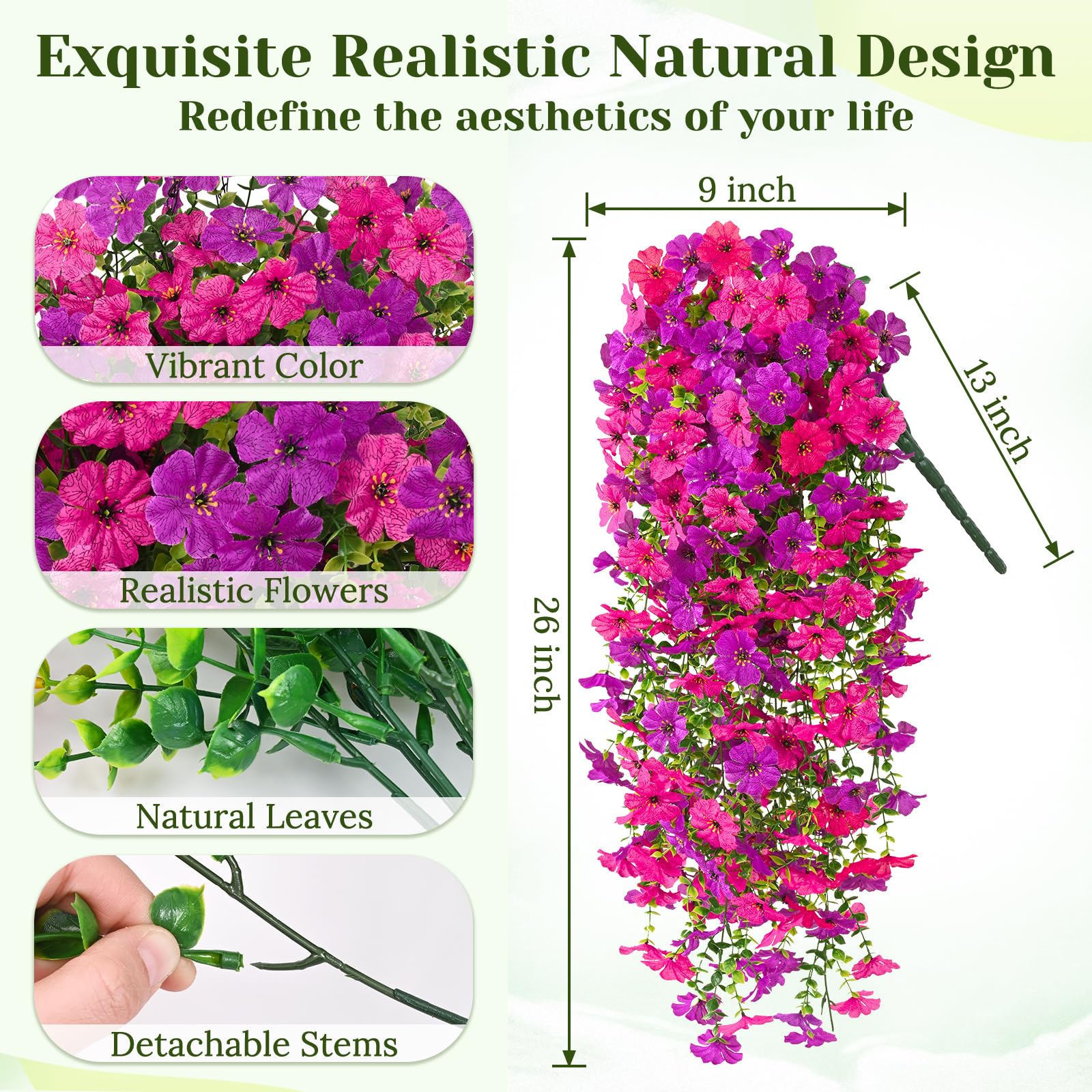 Dolicer outdoor décor for porches, balconies, and gardens.