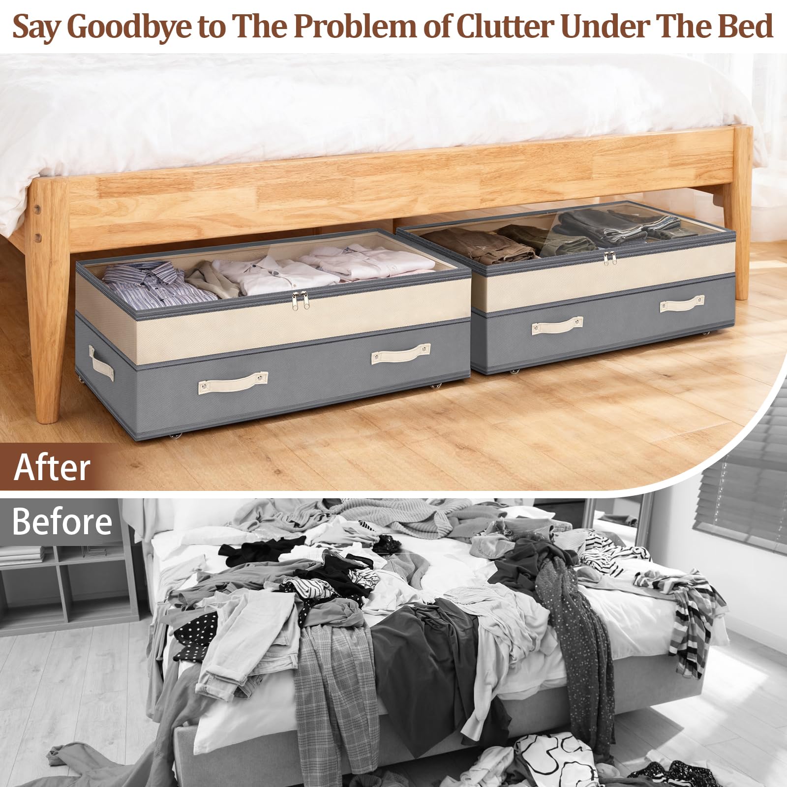 Dolicer multi-functional storage for winter clothes and shoes.